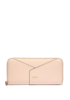 Lancel Enveloppe leather zip-around wallet - Neutrals