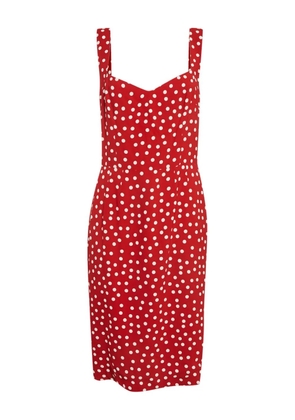 Dolce & Gabbana Pre-Owned polka-dot sleeveless dress - Red