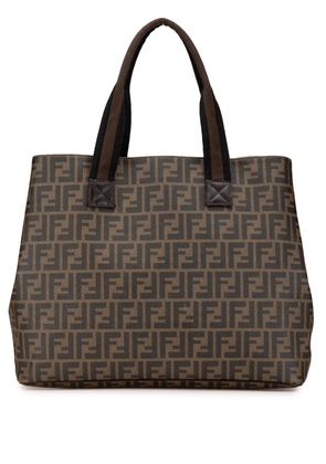 Fendi Pre-Owned 2000-2010 Zucca Spalmati tote bag - Brown