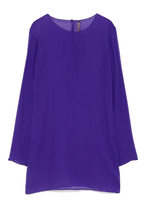Maison Close Fever mini dress - Purple