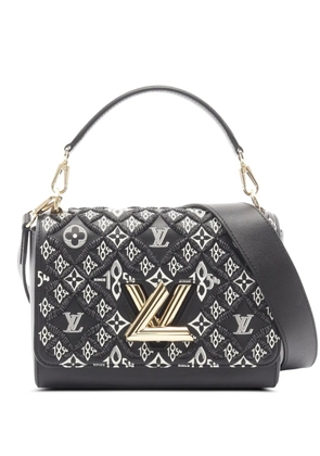 Louis Vuitton Pre-Owned 2021-2025 Monogram Jacquard Since 1854 Twist MM satchel - Black