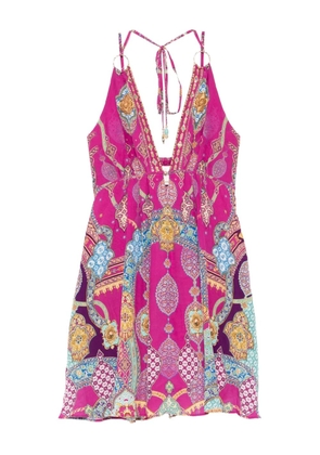 Camilla Concubines, Sultans & Courtiers mini dress - Purple