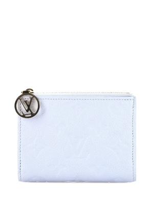 Louis Vuitton Pre-Owned Lisa Wallet Monogram Empreinte Leather Compact small wallets - Blue