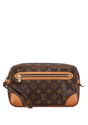 Louis Vuitton Pre-Owned 1995 Monogram Marly Dragonne GM clutch bag - Brown