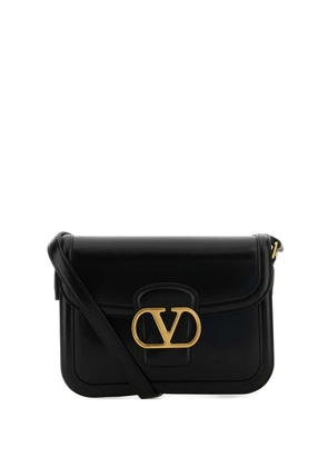 Valentino Garavani gold-tone logo shoulder bag - Black