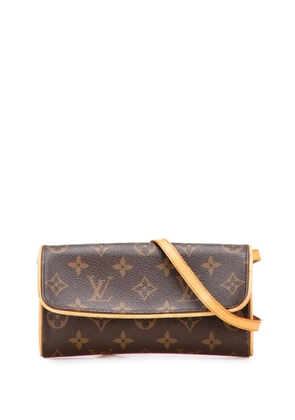Louis Vuitton Pre-Owned 1999 Monogram Pochette Twin PM crossbody bag - Brown