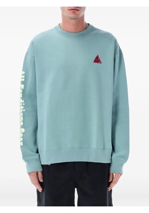 Nike graphic crew-neck sweatshirt - Blue