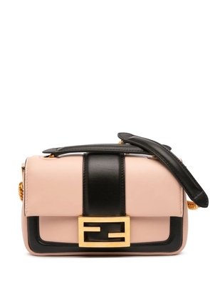 Fendi Pre-Owned 2010-2025 Mini Bicolor Nappa Apolo Chain Baguette shoulder bag - Pink