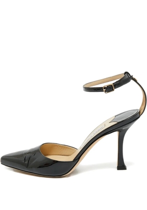 Jimmy Choo Pre-Owned patent-leather pumps - Black