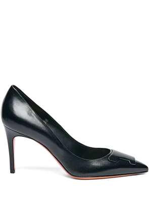 Santoni 85mm Sibille high-heel pumps - Black
