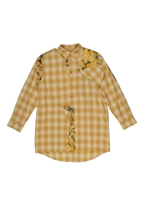 COMMUNS cotton shirt - Yellow