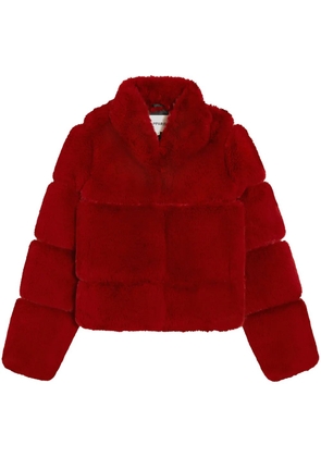 Apparis Sai faux-fur jacket - Red