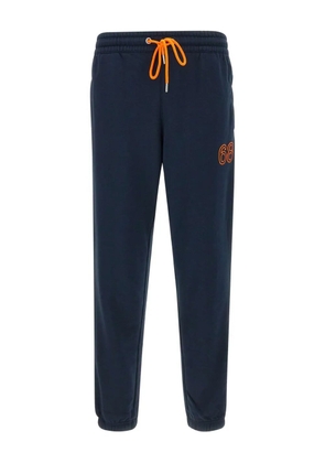 Sun68 logo-embroidered track pants - Blue