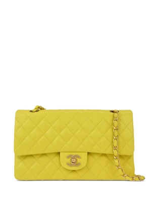 CHANEL Pre-Owned 2000 medium Classic Double Flap shoulder bag - Yellow