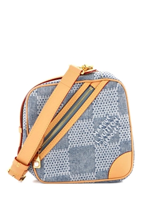 Louis Vuitton Pre-Owned Chess Messenger Bag Damier 3D Denim crossbody bag - Blue