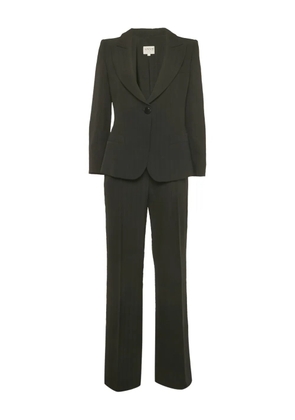 Armani Vintage crepe single-breasted suit - Black