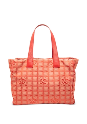 CHANEL Pre-Owned 2002-2003 New Travel Line Nylon tote bag - Orange