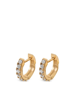 Emanuele Bicocchi crystal hoop earrings - Gold