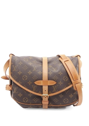 Louis Vuitton Pre-Owned 2000 Monogram Saumur 30 crossbody bag - Brown