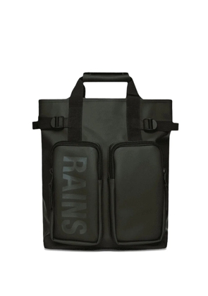 Rains Texel logo-detailed backpack - Green