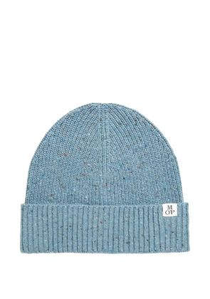 Marc O'Polo ribbed-knit beanie - Blue