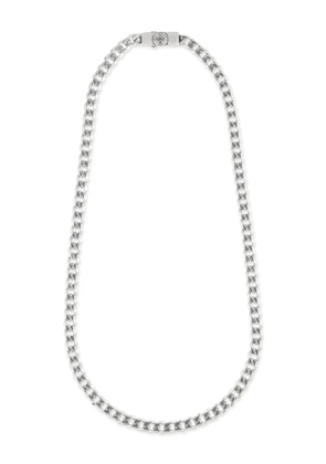 Emanuele Bicocchi logo-engraved necklace - Silver