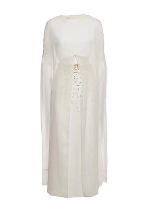 Anatomie chiffon embellished skirt set - Neutrals