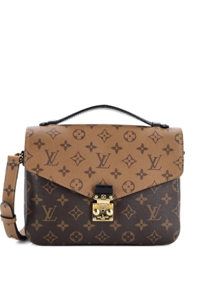 Louis Vuitton Pre-Owned Pochette Metis Reverse Monogram Canvas crossbody bag - Brown