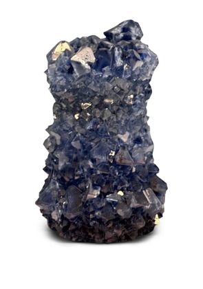 Mineral Series small Crystal vase (22 cm) - Blue