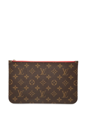 Louis Vuitton Pre-Owned 2010-2025 Monogram Neverfull pouch - Brown