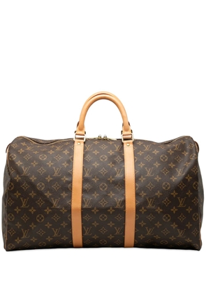 Louis Vuitton Pre-Owned 1999 Monogram Keepall 50 travel bag - Brown