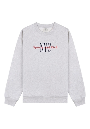 Sporty & Rich cotton sweatshirt - Grey
