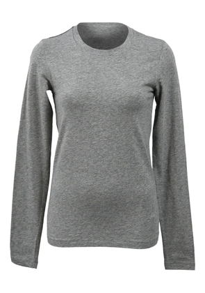 Theory crew-neck long-sleeve T-shirt - Grey