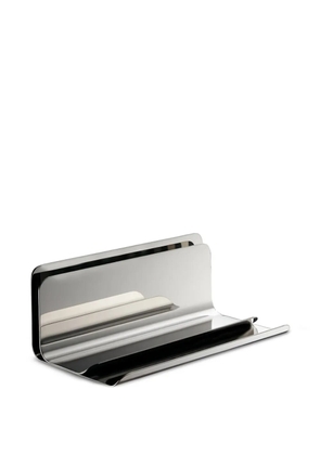 danese milano Ventotene polished desk organiser - Silver