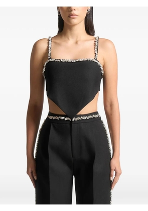 Manière De Voir Eloise embellished-strap top - Black