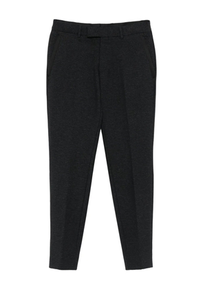Karl Lagerfeld side-pockets textured trousers - Black