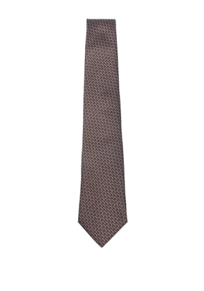 Canali patterned tie - Blue