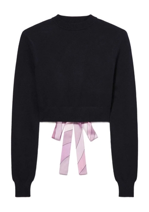 PUCCI open-back top - Black