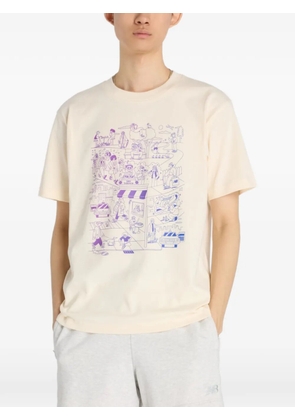 New Balance graphic-print T-shirt - Neutrals