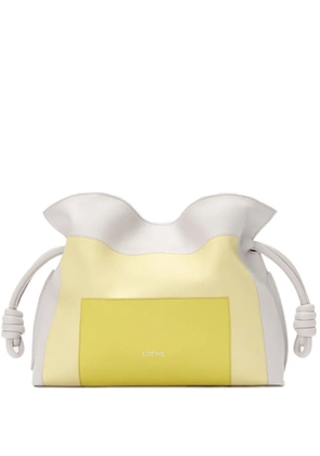 LOEWE x Albers medium Flamenco bucket bag - Yellow