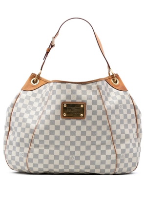 Louis Vuitton Pre-Owned 2010 Damier Azur Galliera GM shoulder bag - White