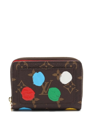 Louis Vuitton Pre-Owned x Yayoi Kusama 2021s bi-fold wallet - Brown