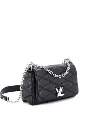 Louis Vuitton Pre-Owned GO-14 Handbag Malletage Leather MM shoulder bag - Black