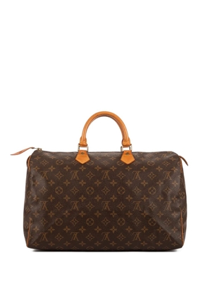 Louis Vuitton Pre-Owned 2025 Speedy 40 Monogram canvas travel bag - Brown