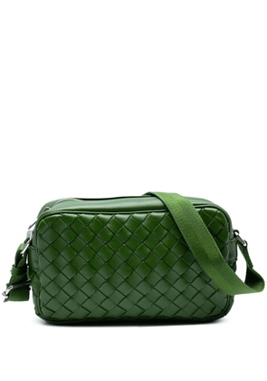 Bottega Veneta Pre-Owned 2012-2025 Nappa Intrecciato crossbody bag - Green