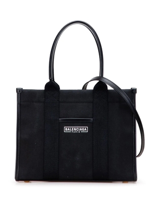 Balenciaga Pre-Owned 2021 Small Canvas Hardware Tote satchel - Black