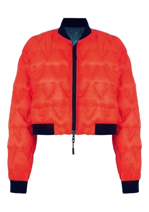 Osklen puffer quilted bomber jacket - Green