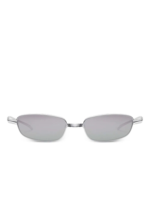 Gentle Monster Riff 02 rectangle-frame sunglasses - Silver
