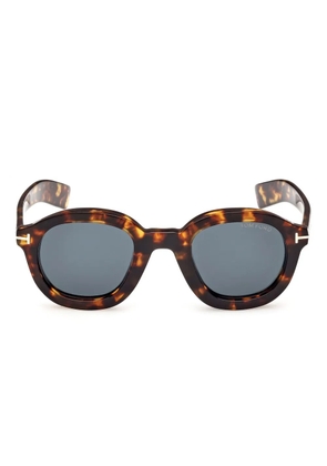 TOM FORD Eyewear round-frame sunglasses - Brown