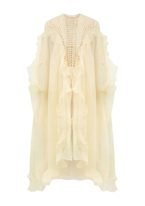 ZIMMERMANN Billow asymmetric dress - Yellow